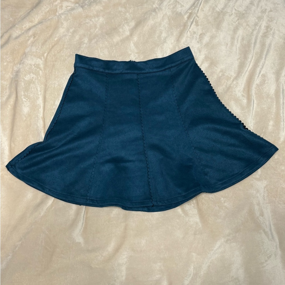 Francesca’s Suede Skirt